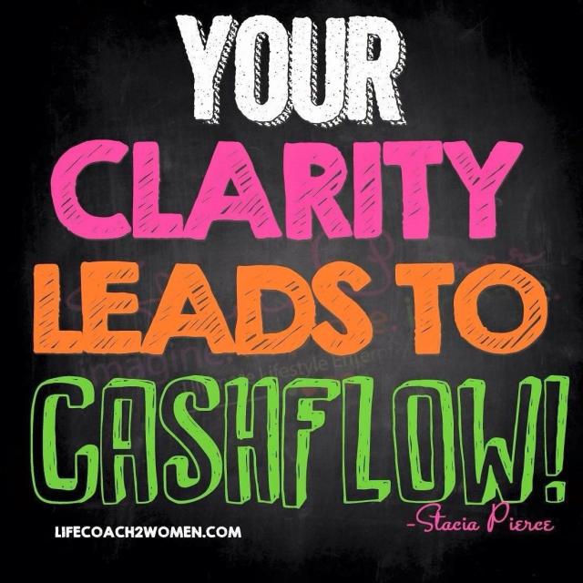 Your Clarity leads to Cashflow